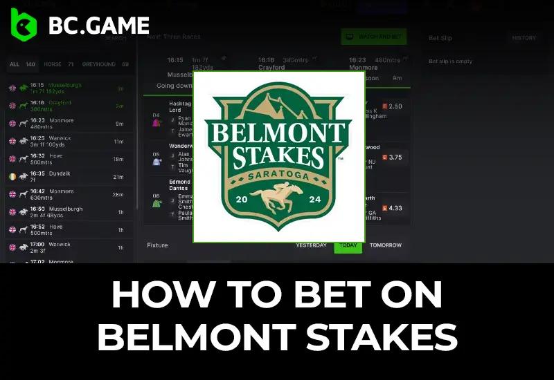 Belmont Stakes 2024 Betting Guide with BC Game in Brazil