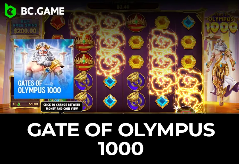 Gate of Olympus 1000 at BC Game How to Play, Tips & More