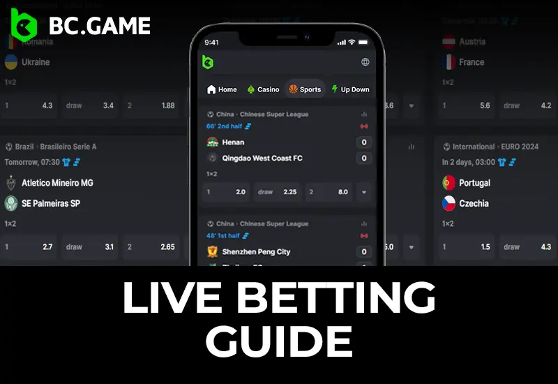 Live Betting Guide: Tips & Strategies with BC Game