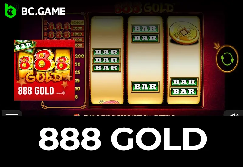 Play 888 Gold Slot Game at BC Game Brazil - High RTP
