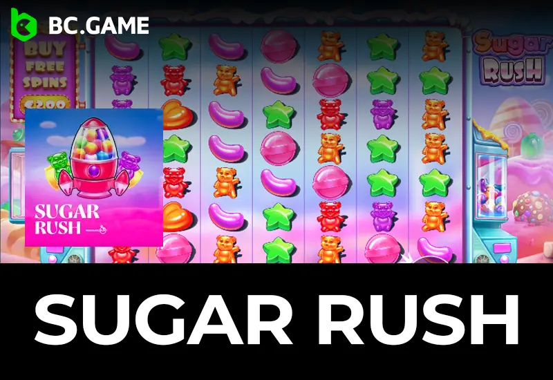 Play Sugar Rush Slots at BC Game Brazil | Sweet Wins Await