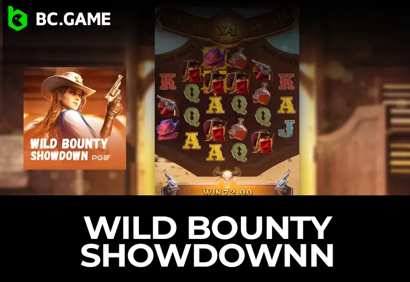 Play Wild Bounty Showdown by PG Soft at BC Game in Brazil