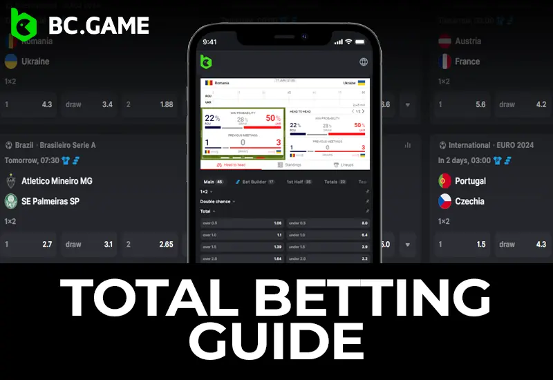 Total Betting at BC Game in Brazil - How It Works and Tips