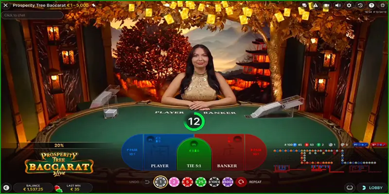 How to Play Prosperity Tree Baccarat