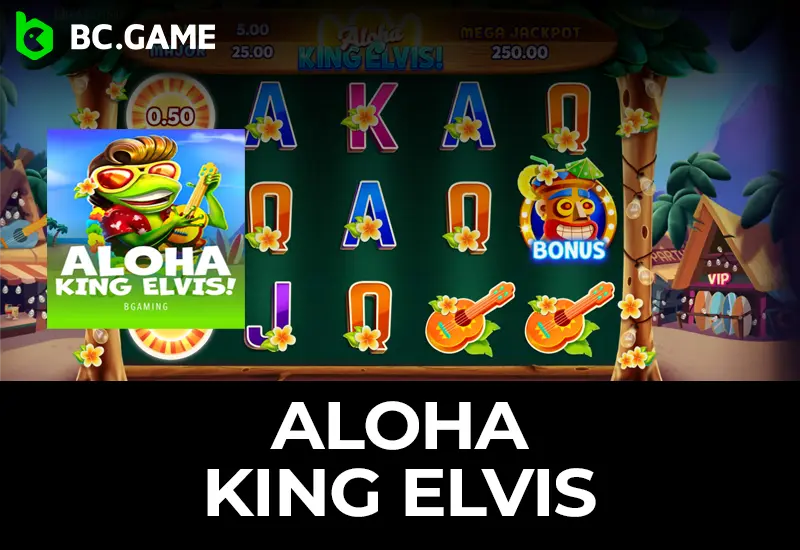 Aloha King Elvis Slot - Play at BC Game in Brazil