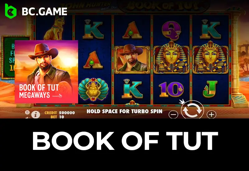 Book of Tut Slot at BC Game Brazil Egyptian Adventure