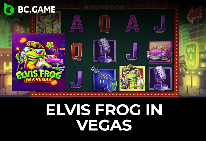 Elvis Frog in Vegas by BGaming How to Play, Win & More