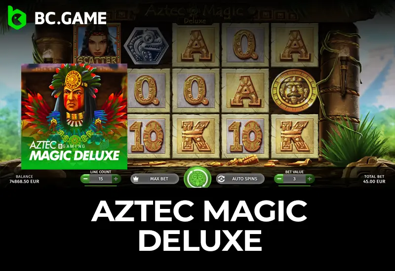 Play Aztec Magic Deluxe by BGaming at BC Game in Brazil