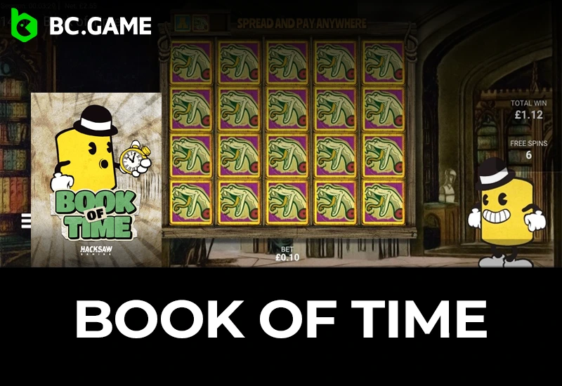 Book of Time by Hacksaw Gaming How to Play, Win & Tips