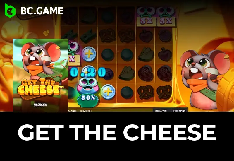 Get The Cheese Slot by Hacksaw Gaming How to Play Win